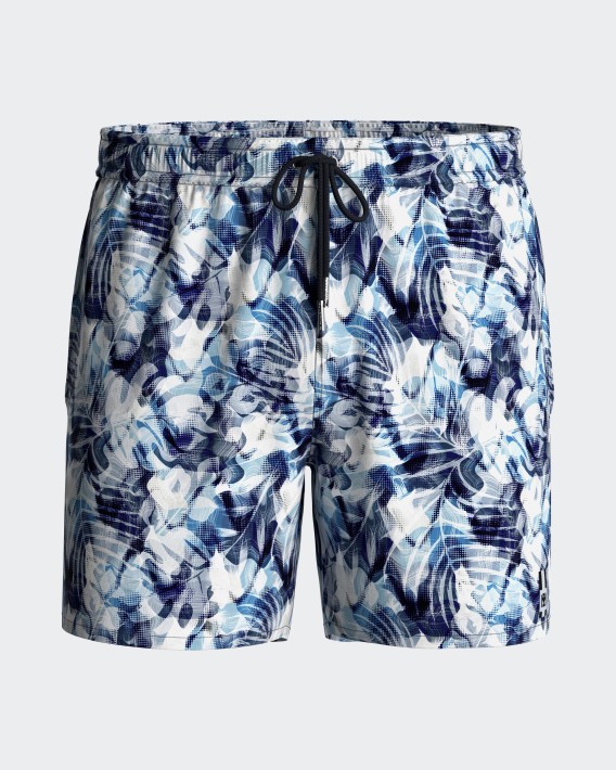 Calções de banho curto com estampado