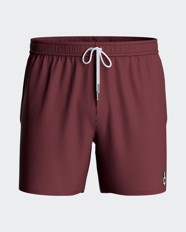 Ensfarvede badeshorts - Image product