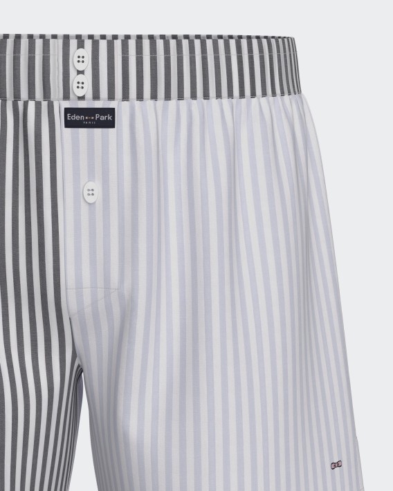 Striped american Boxershort in Cotton