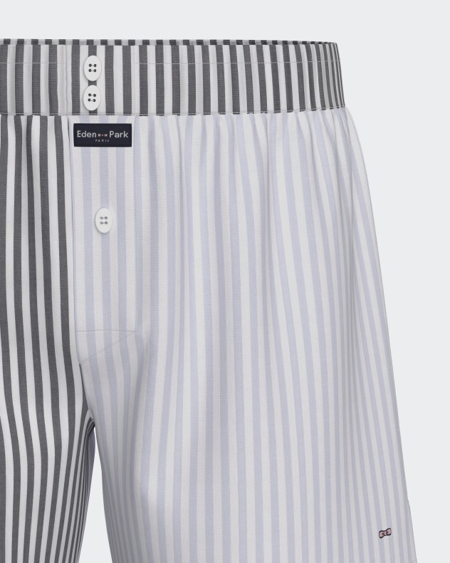 Striped american Boxershort in Cotton