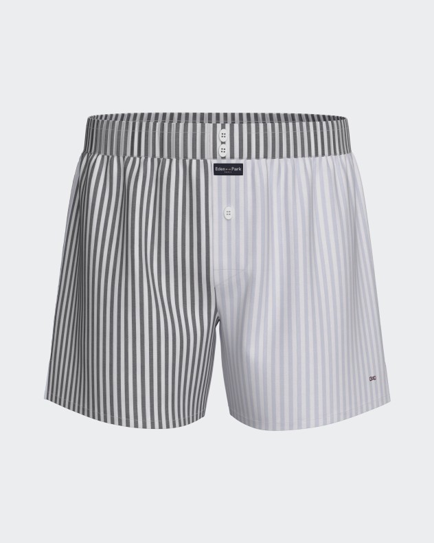 Striped american Boxershort in Cotton - Image product