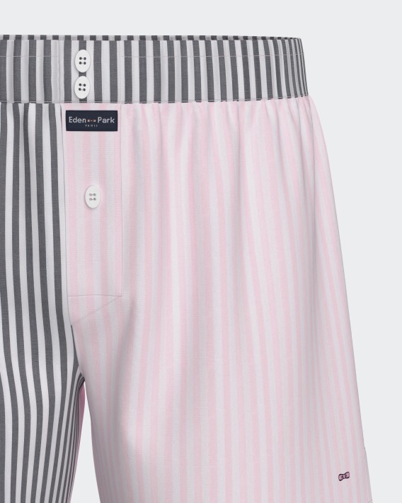 Striped american Boxershort in Cotton