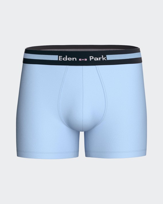 Pack of 2 plain boxers in Cotton