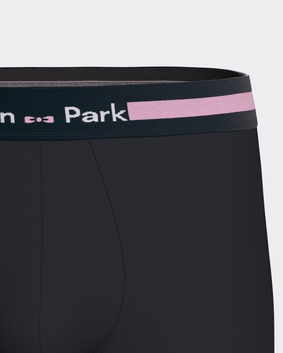 Pack of 2 plain boxers in Cotton