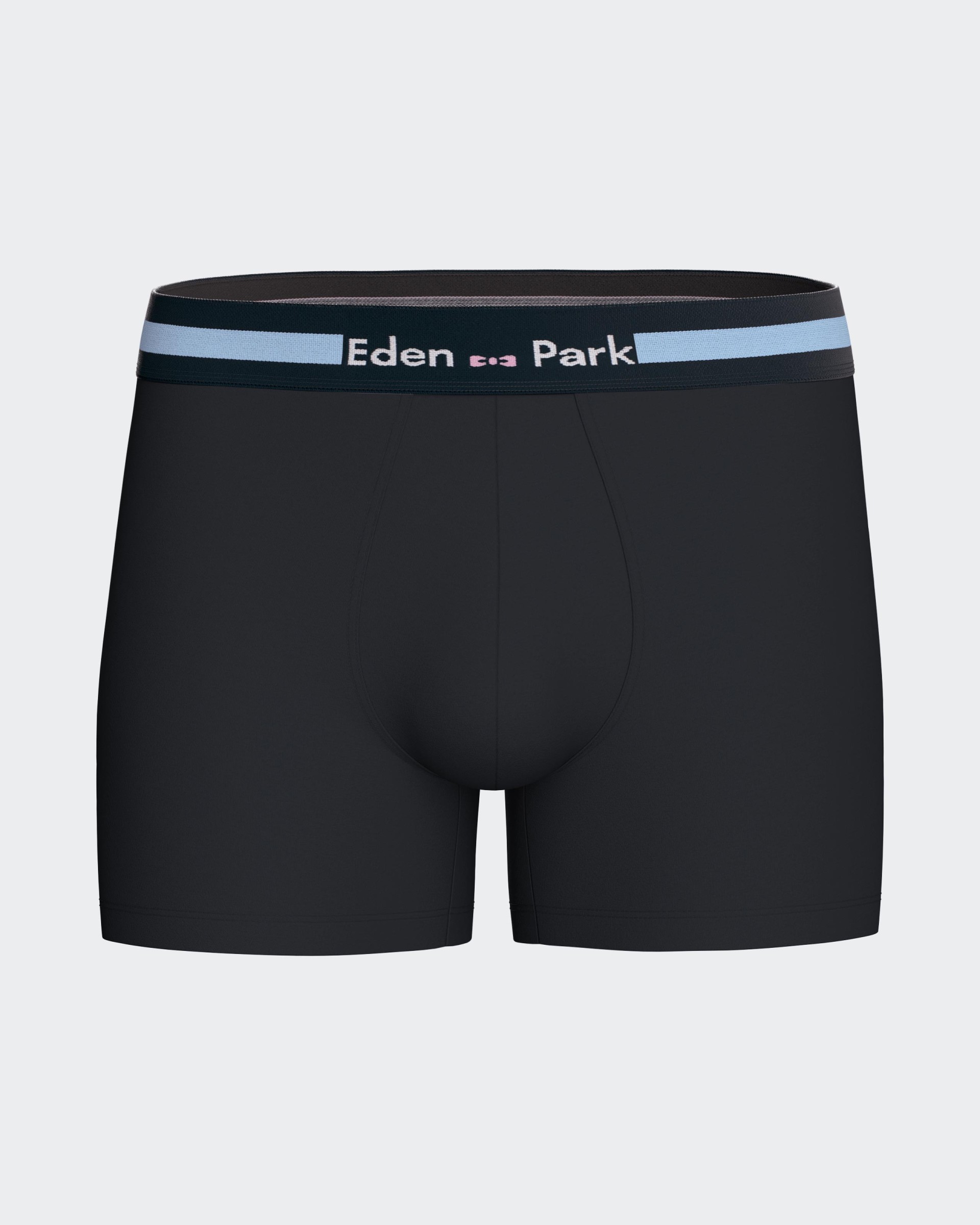 Pack of 2 plain boxers in Cotton