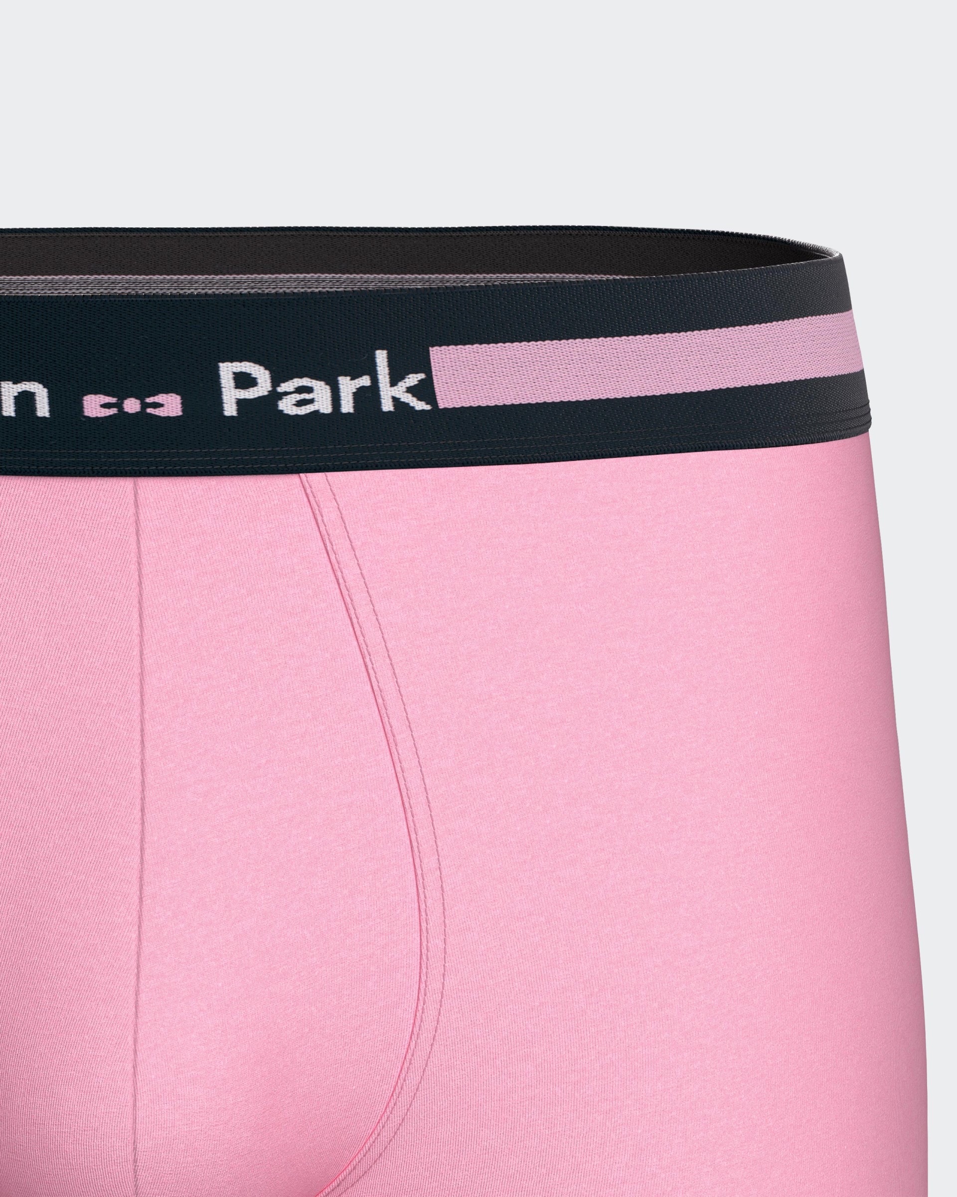 Pack of 2 plain boxers in Cotton