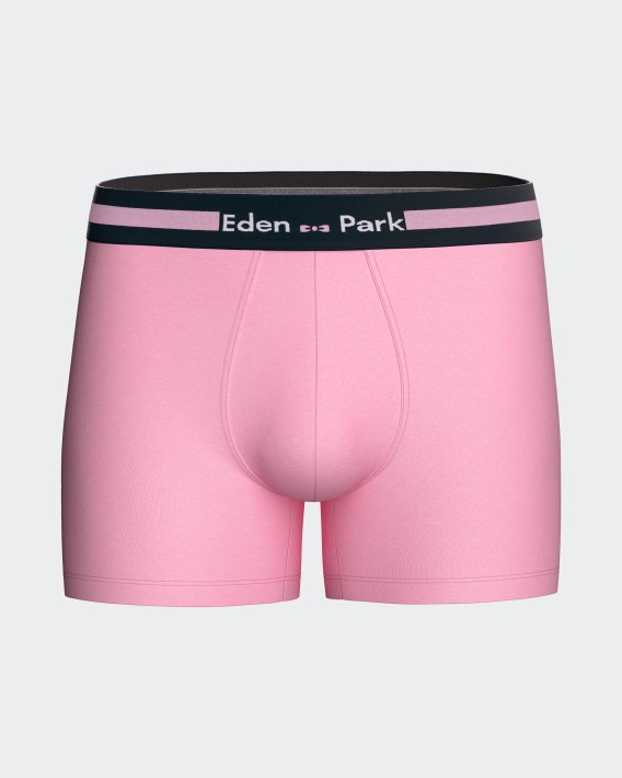 Pack of 3 plain boxers in Cotton