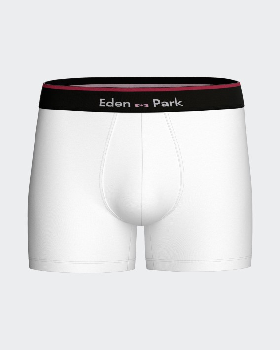 Pack of 3 plain Boxers Eden Park