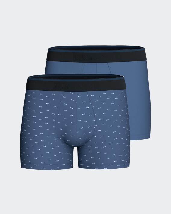 Pack of 2 micromotif boxers Eden Park
