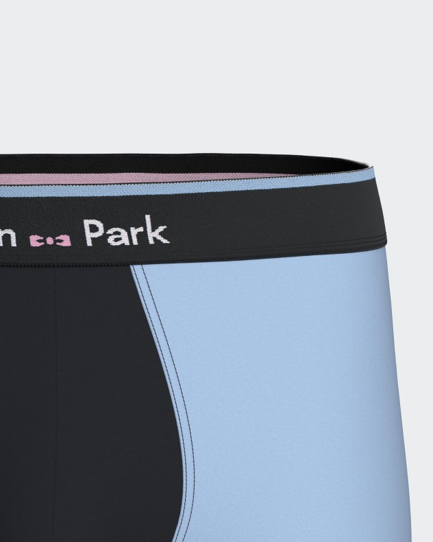 Pack of 2 plain boxers Eden Park