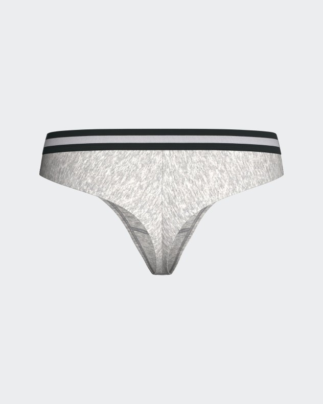 Plain thong in Cotton