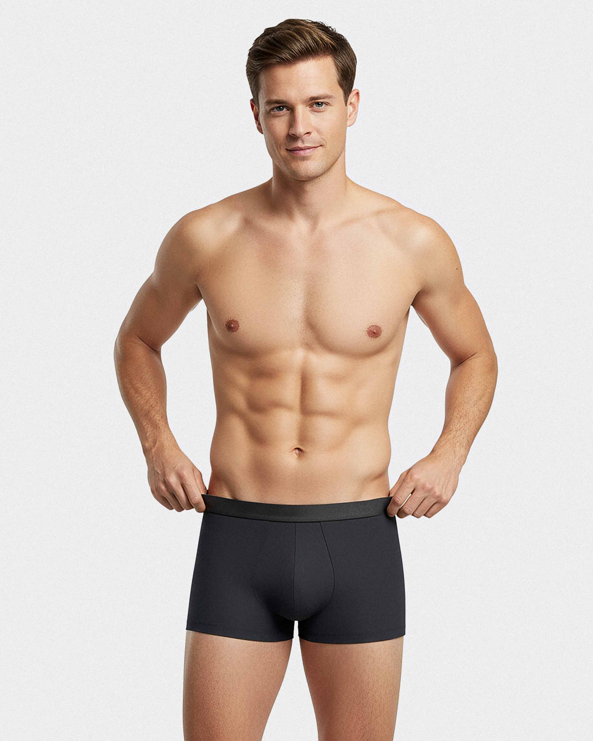 Pack of 2 men's boxers in Lyocell