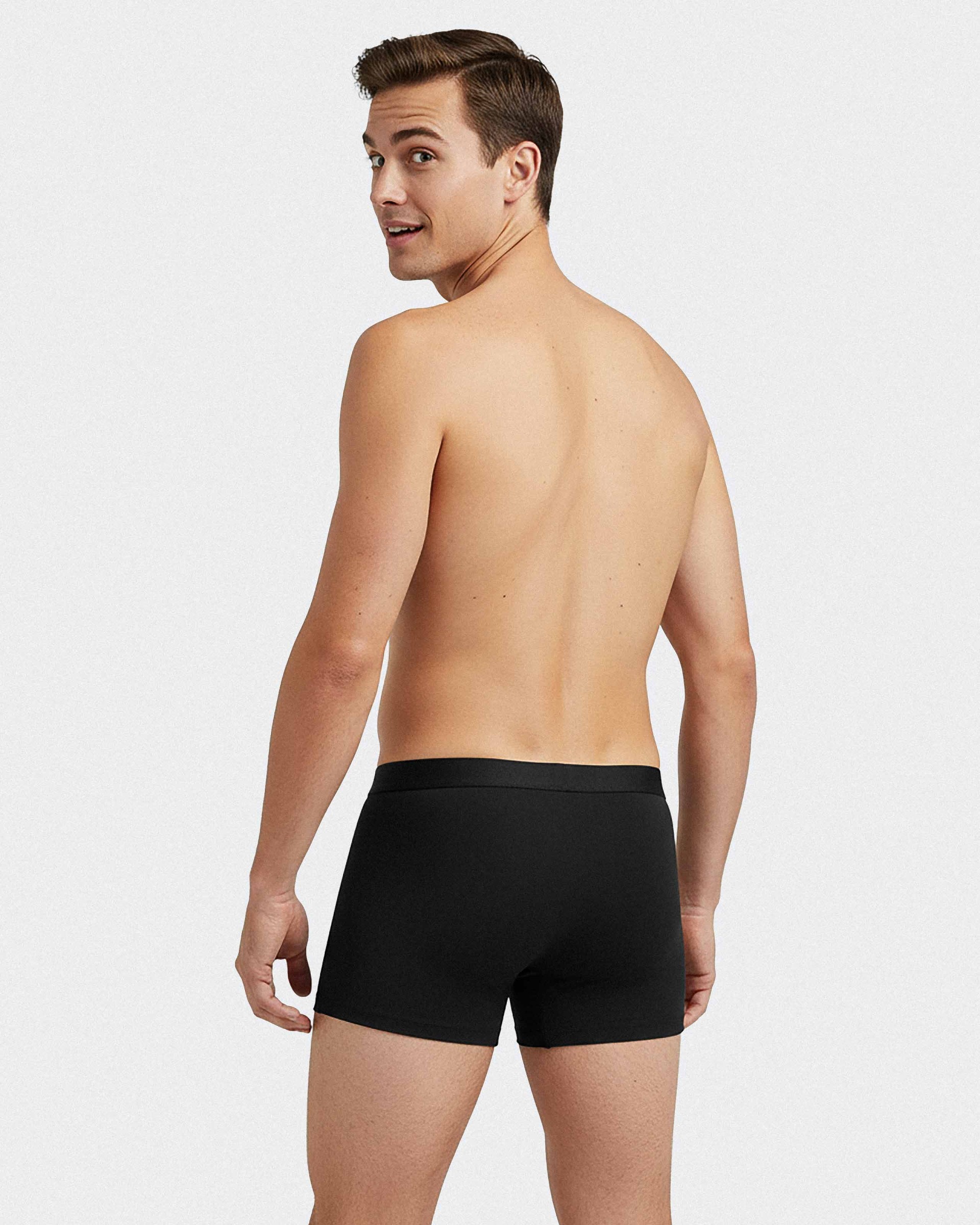 Pack of 2 men's boxers in Lyocell