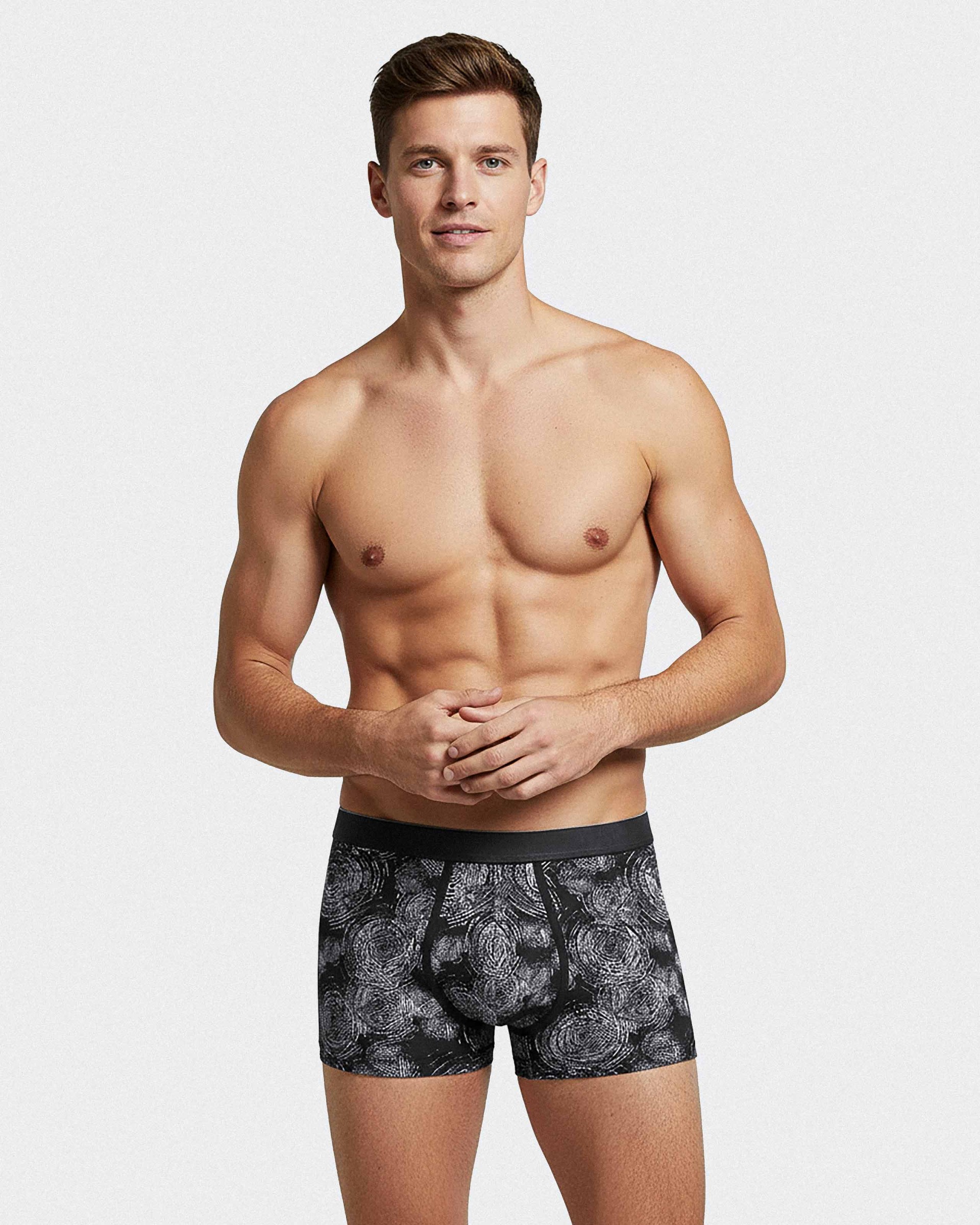 Pack of 2 men's boxers in Lyocell