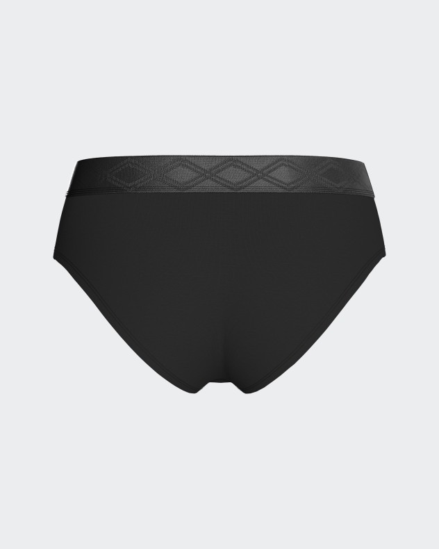 Culotte à taille élastiquée en Lyocell