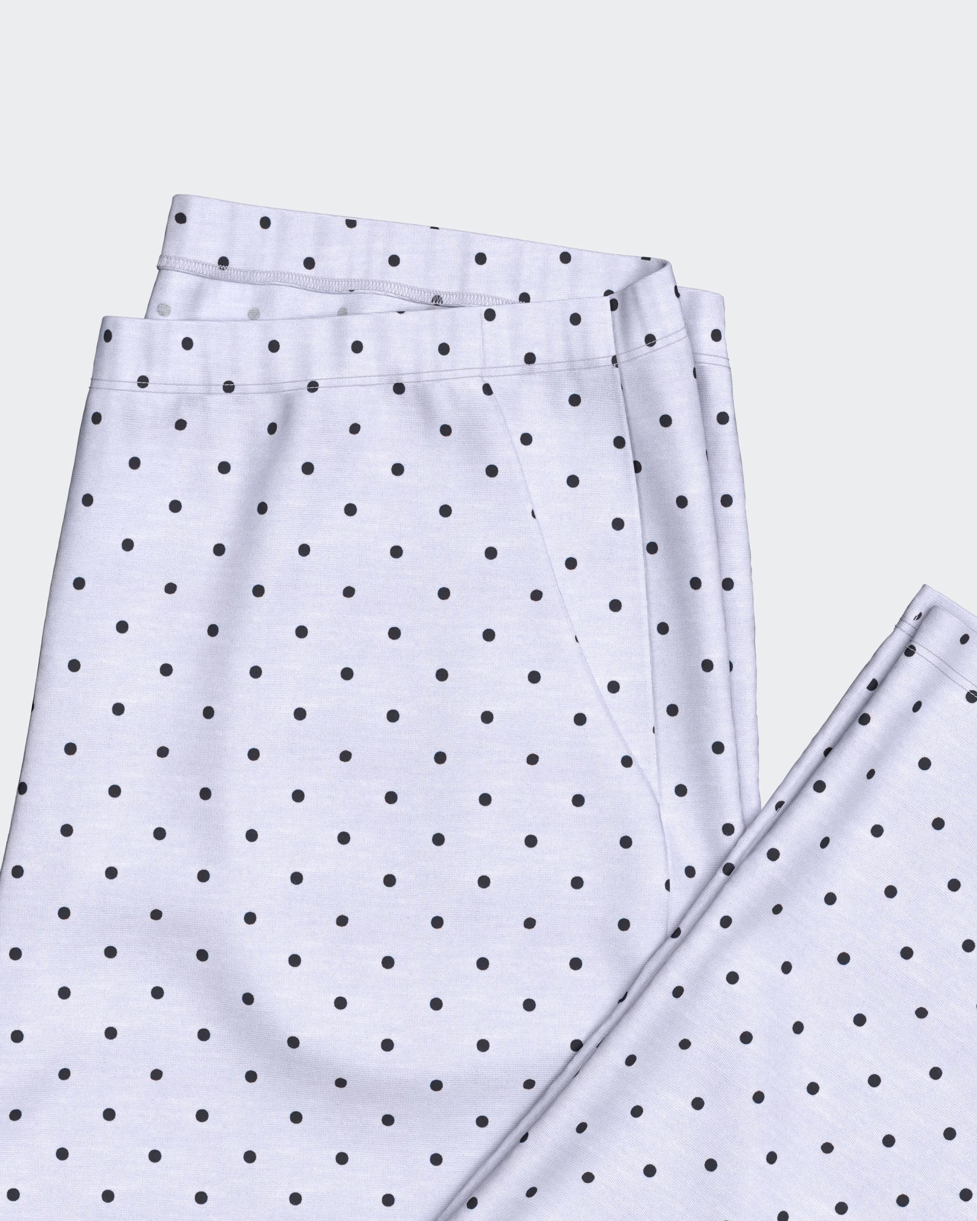Langer Damen-Pyjama aus Modal mit Knöpfen