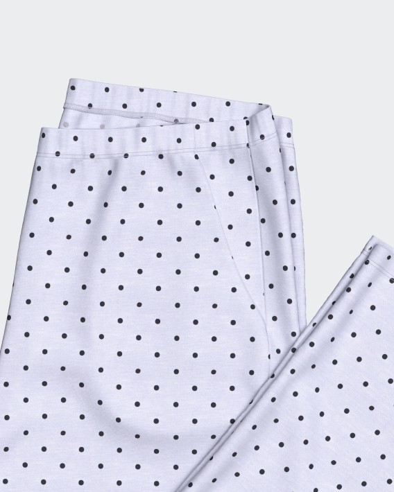 Langer Damen-Pyjama aus Modal mit Kn�pfen